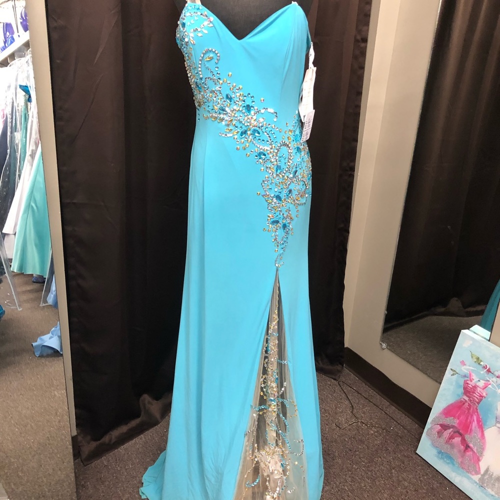 Price lower, Partytime Formals gown Size 12 with a slit